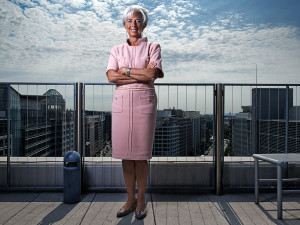 Christine LaGarde, Managing Director of the International Monetary Fund, in Washington, DC.